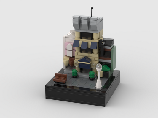 MOC - Mini Set 10278 - Police Station - How to build it