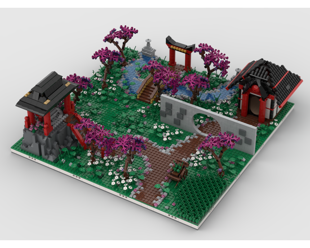 MOC - Chinese Diorama - How to build it