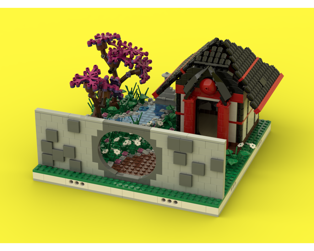 MOC - Chinese House Diorama - How to build it