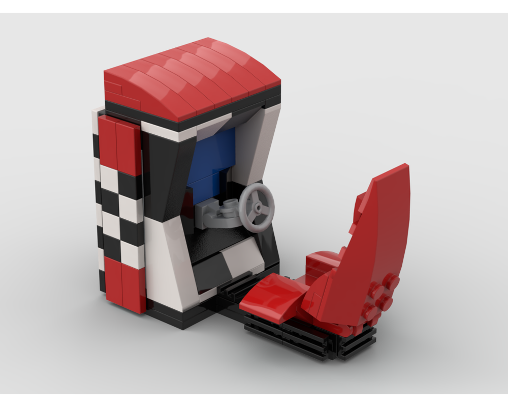 MOC - Race Arcade Game - How to build it