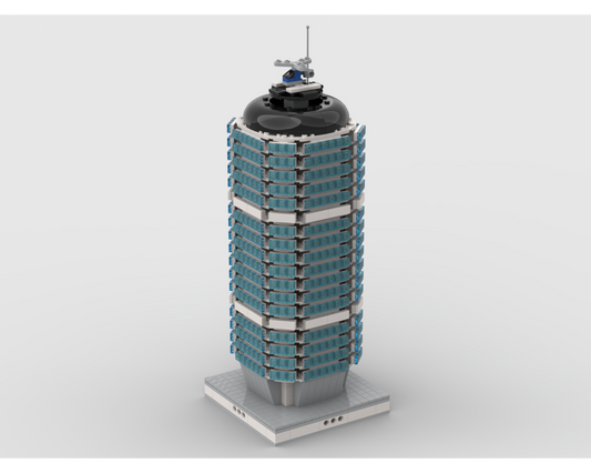 MOC - Skyscraper Modular City | build from 14 MOCs - How to build it