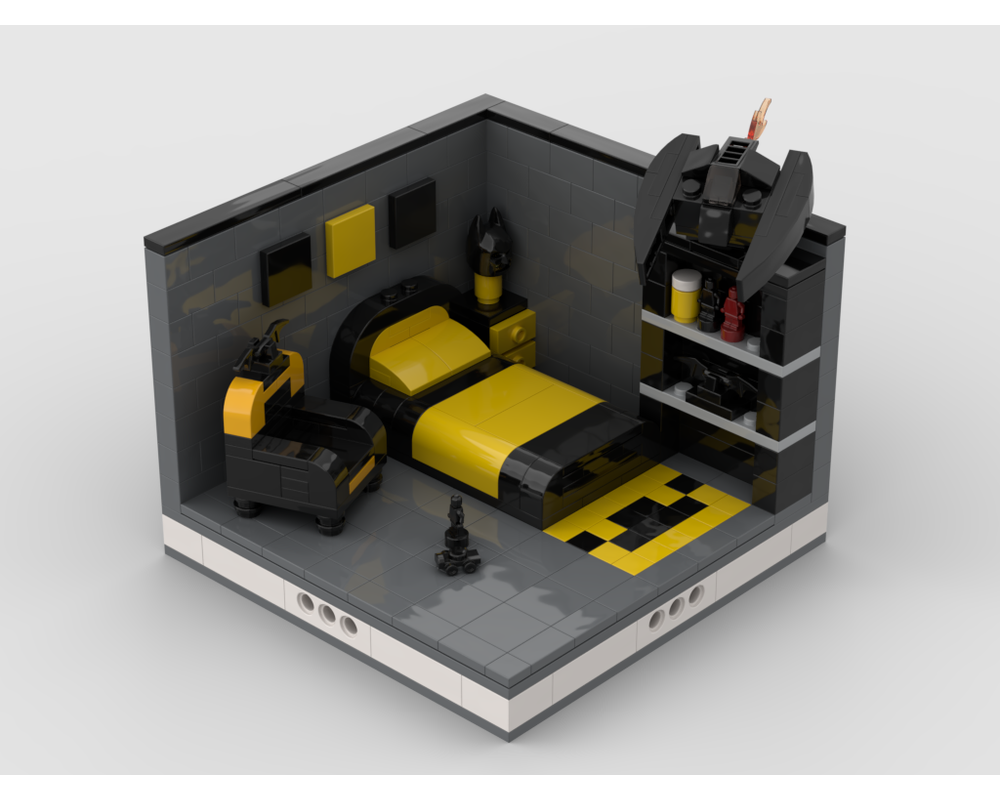 MOC - Super Heroes Room Design #1 - How to build it