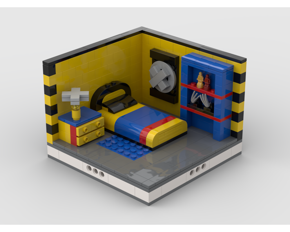 MOC - Super Heroes Room Design #4 - How to build it