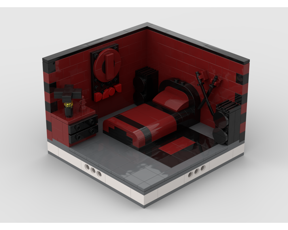 MOC - Super Heroes Room Design #5 - How to build it