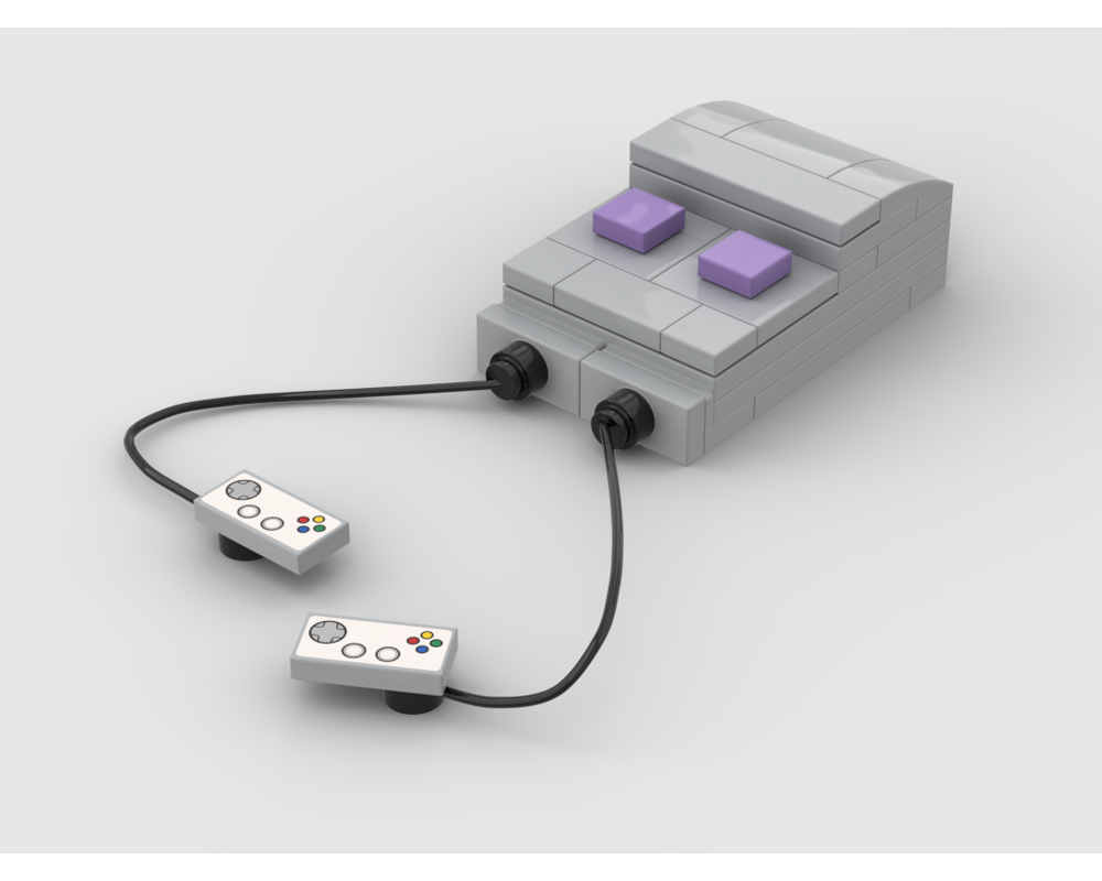 MOC - Super Nintendo - How to build it