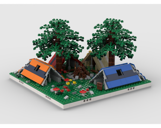 MOC - Tent camp - How to build it