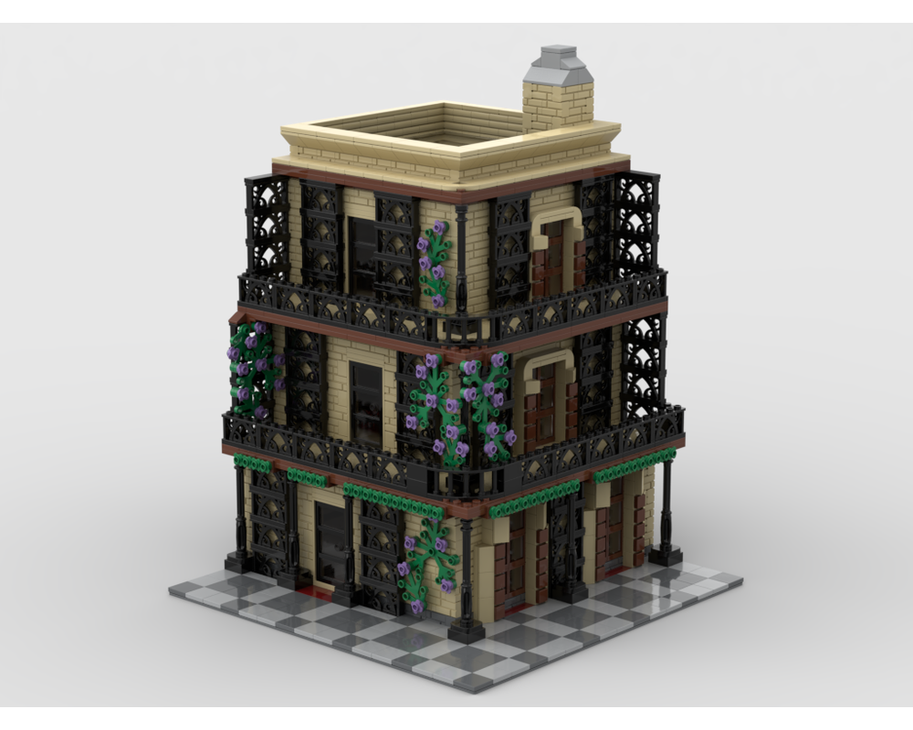 MOC - Modular Italian House - How to build it