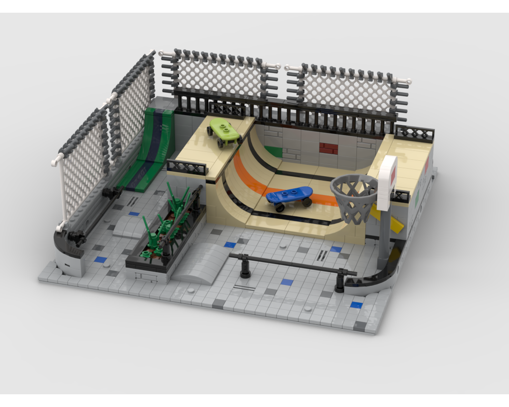 MOC - Modular Skatepark - How to build it