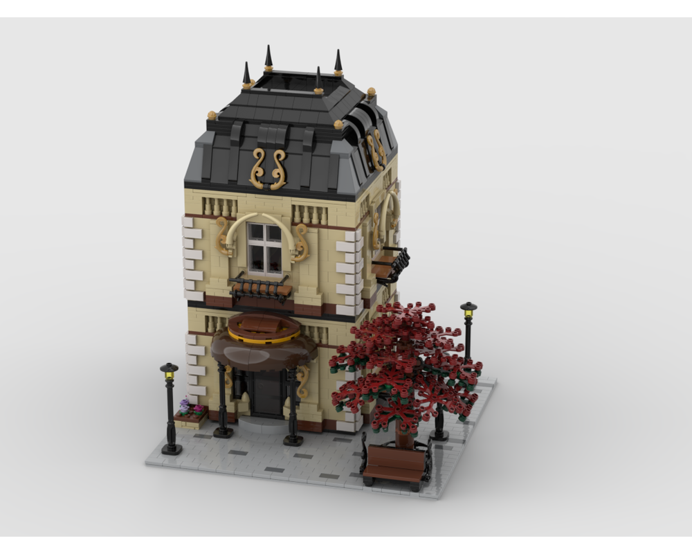 MOC - Modular luxury House - How to build it