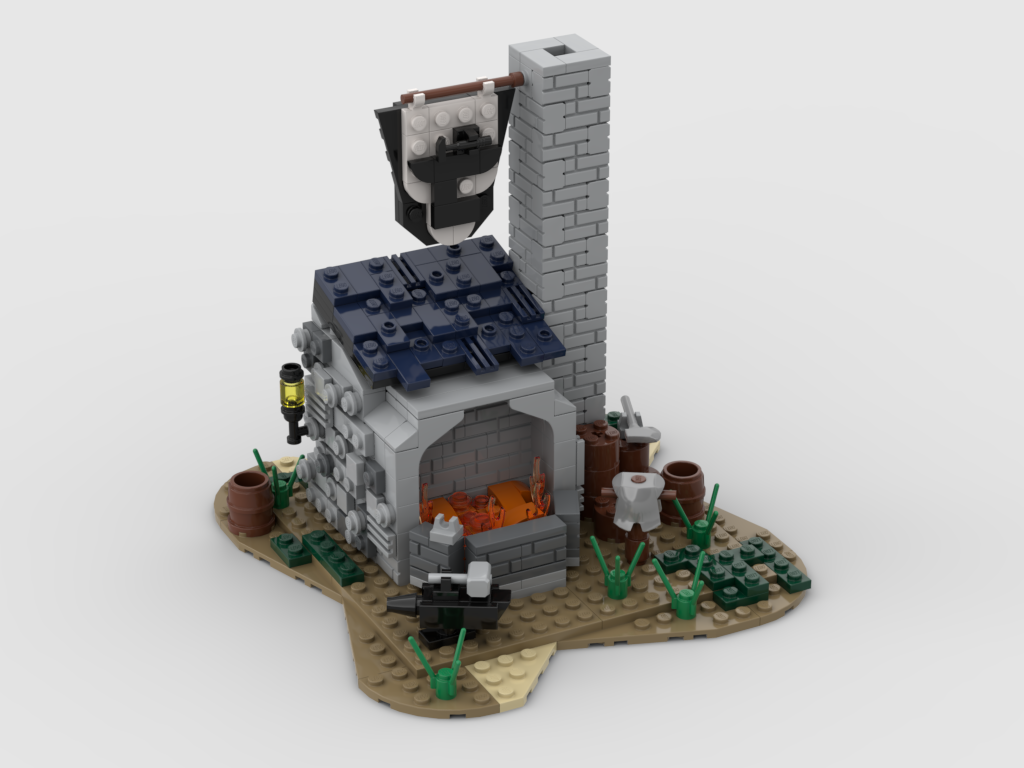 MOC - Mini Blacksmith - How to build it