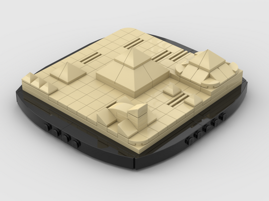 MOC - Mini Giza Plateau - How to build it