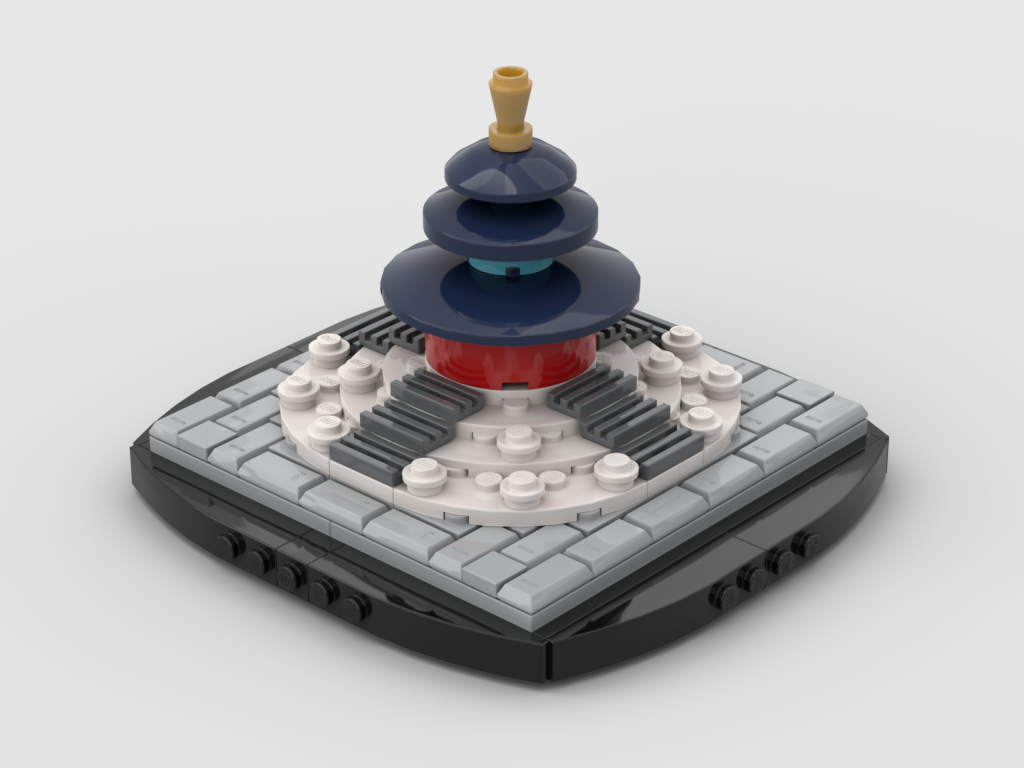 MOC - Mini Temple of Heaven - How to build it