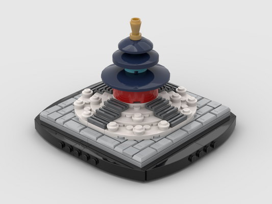 MOC - Mini Temple of Heaven - How to build it