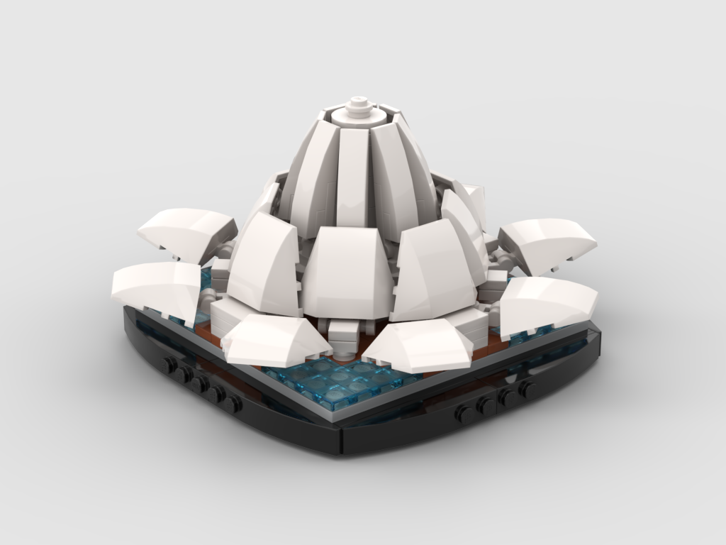 Mini Lotus Temple, located in New Delhi - How to build it