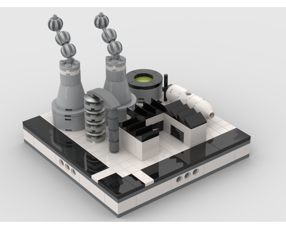 MOC - Mini Factory for a Modular City - How to build it
