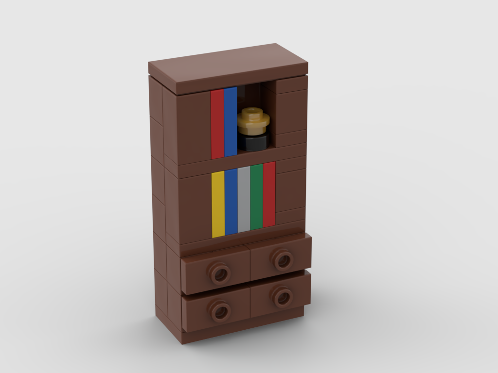 MOC - Shelves for modular buildings - How to build it