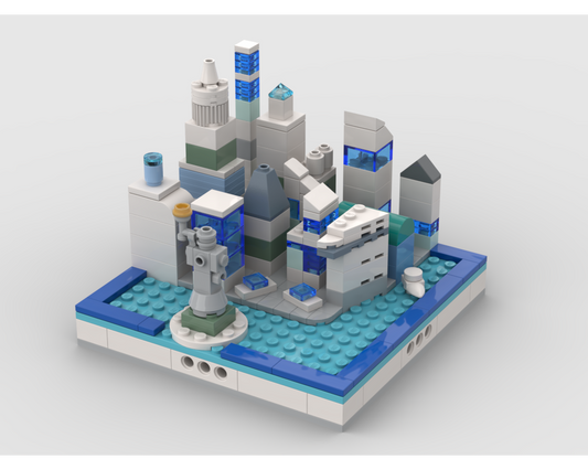 MOC - New York mini scale - How to build it