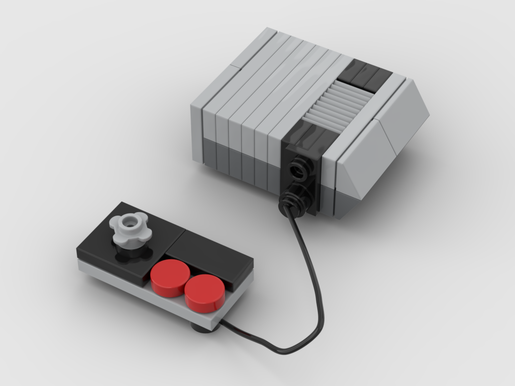 MOC - Nintendo Entertainment System - How to build it