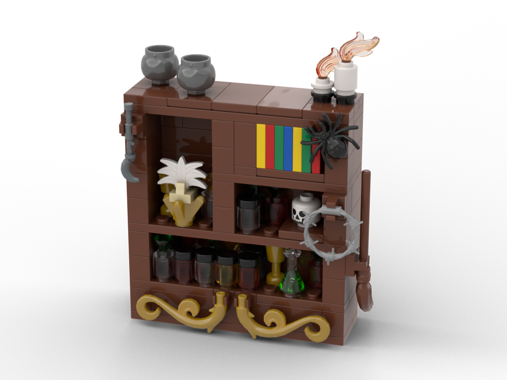 MOC - Potions cabinet - Download link in the description