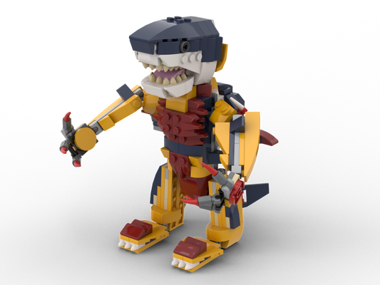 MOC - 31112 + 31088 Shark King Alternative Build
