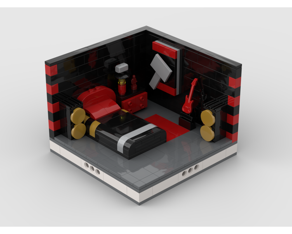 MOC - Super Heroes Room Design #10 - How to build it