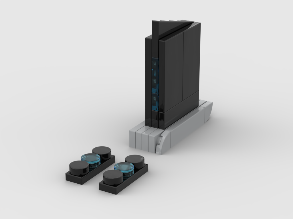 MOC - Nintendo Wii Black - How to build it