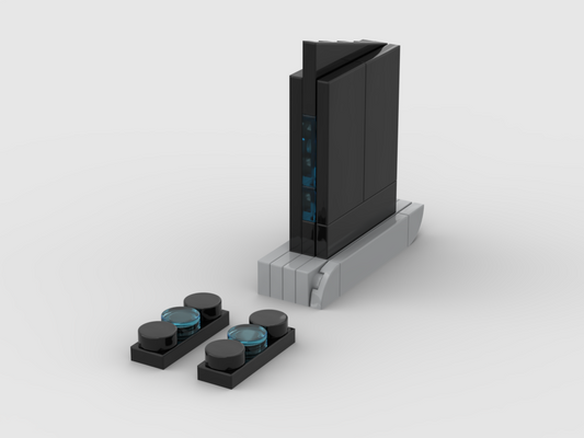 MOC - Nintendo Wii Black - How to build it
