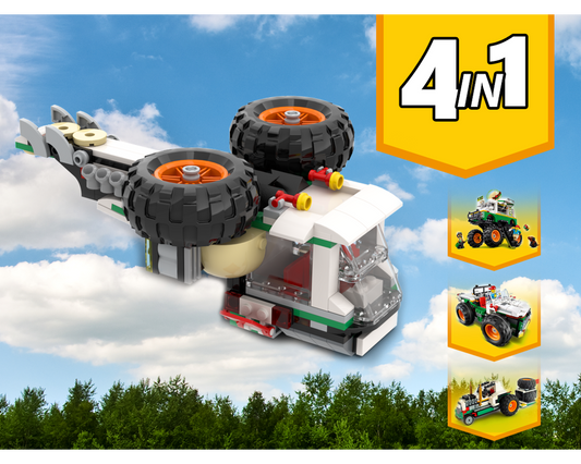 MOC - 31104 Helicopter Alternative Build - How to build it