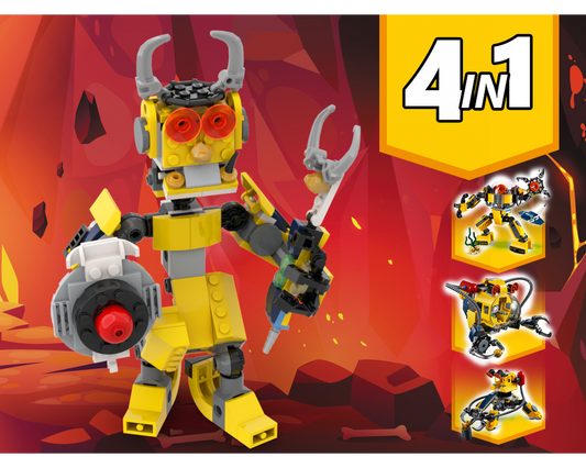MOC - 31090 Devilish elf Alternative Build - How to build it