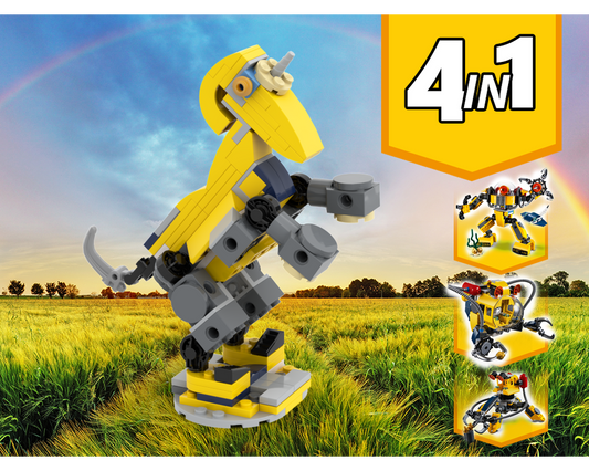 MOC - 31090 Unicorn Alternative Build - How to build it