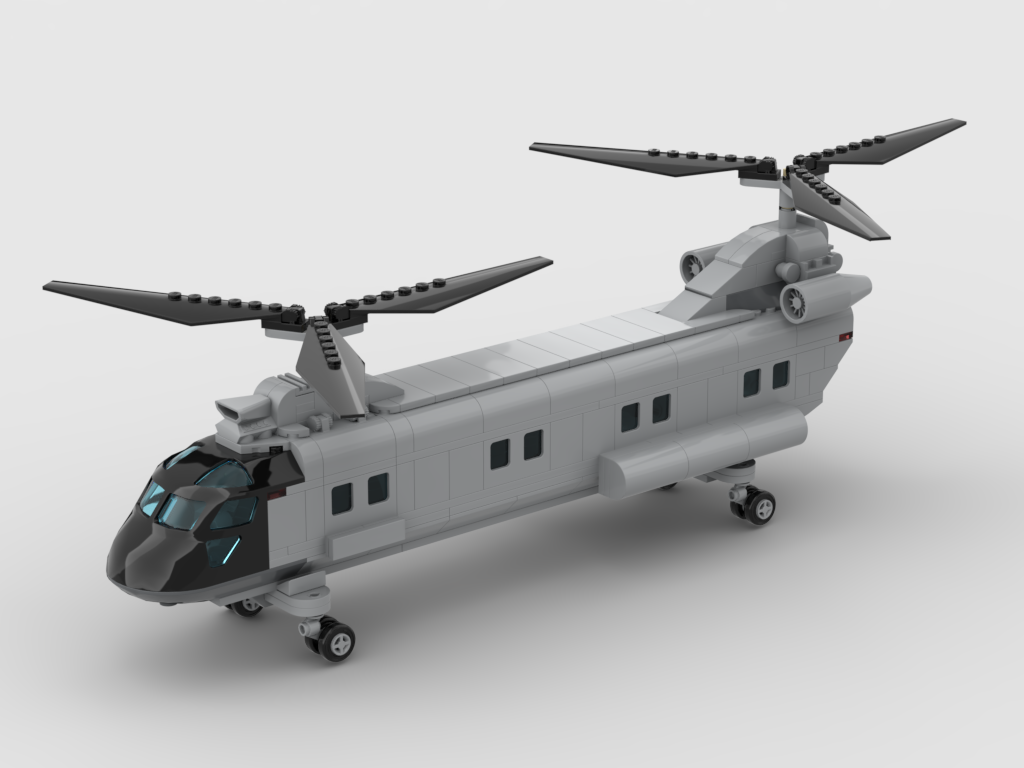 MOC - Long transport helicopter - How to build it