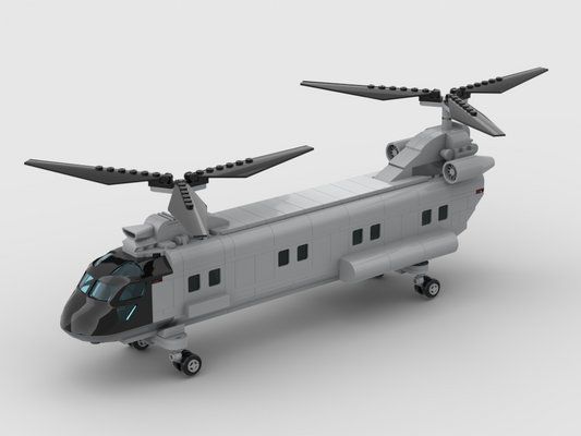 MOC - Long transport helicopter - How to build it