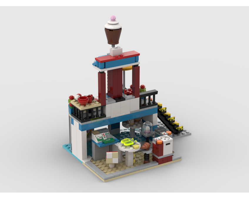 MOC - 31077 Bakery Alternative Build - How to build it