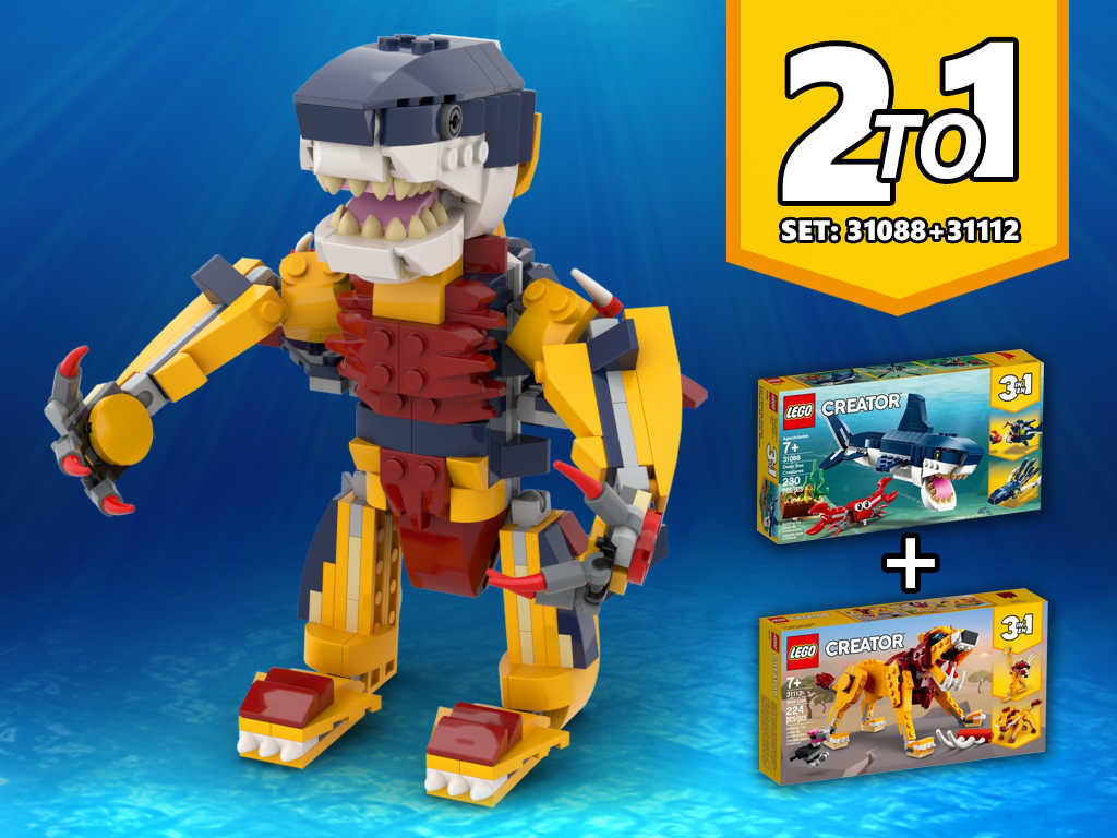 Lego Creator Lego Robot Moc Instructions Lego Creator Mighty