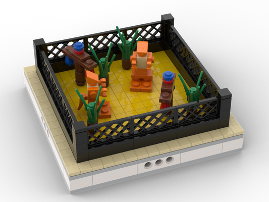 MOC - Kangaroos | mini modular ZOO - How to build it