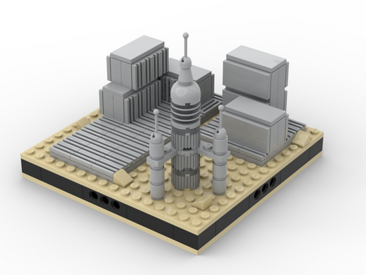 MOC - Desert equipment #13 for a Modular Desert space village - How to build it