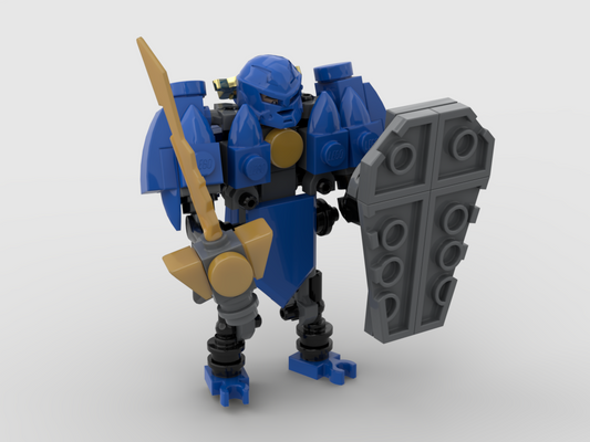 MOC - Knight Figure - How to build it