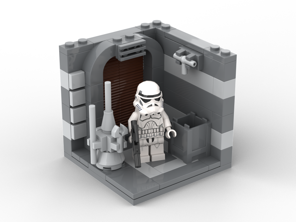 MOC - Clone Trooper Minifigure Stand