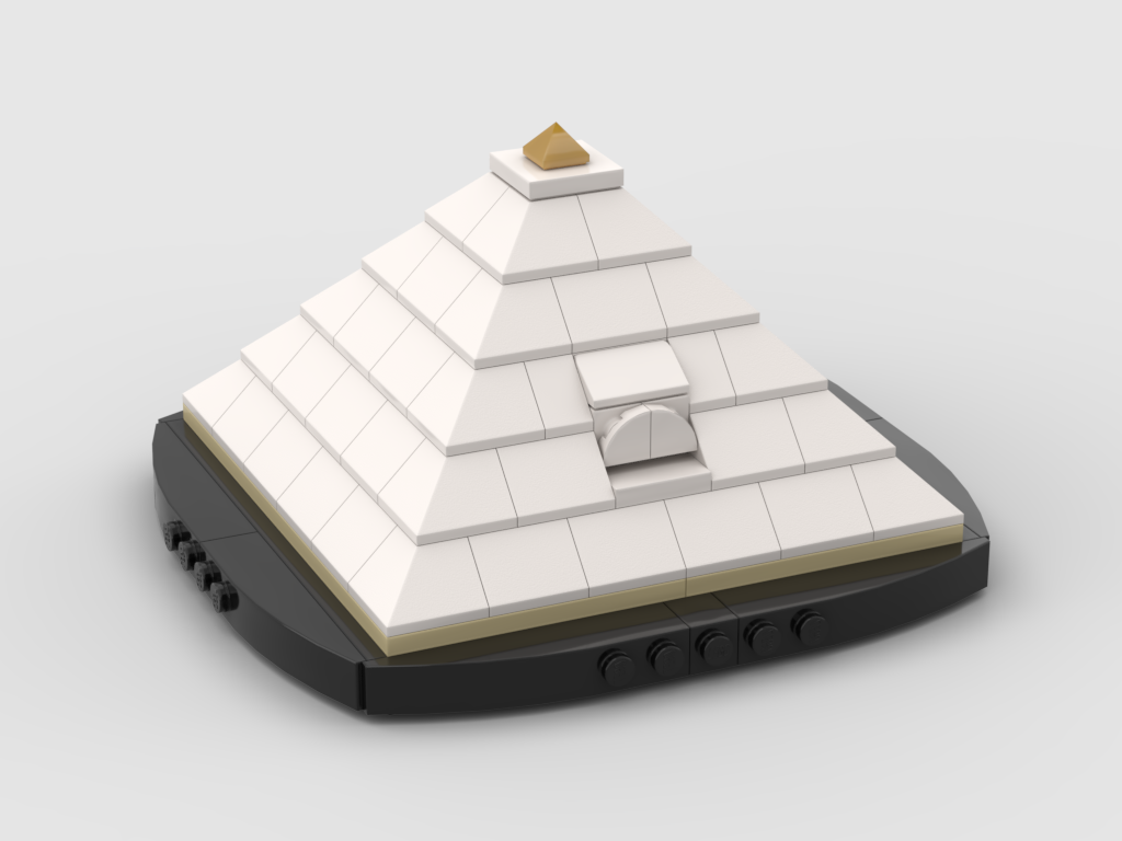 MOC - Mini old style Pyramid - How to build it