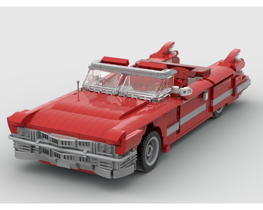 MOC - Cadillac Eldorado 62 series 1959 - How to build it