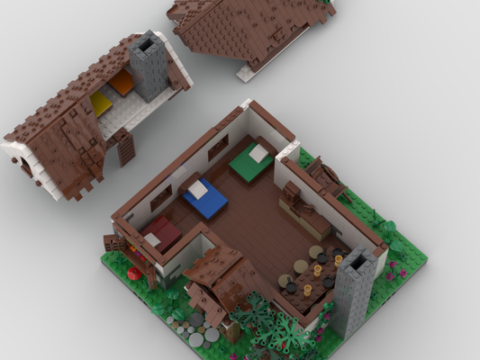MOC - Snow White House| Modular Fairy Tale world