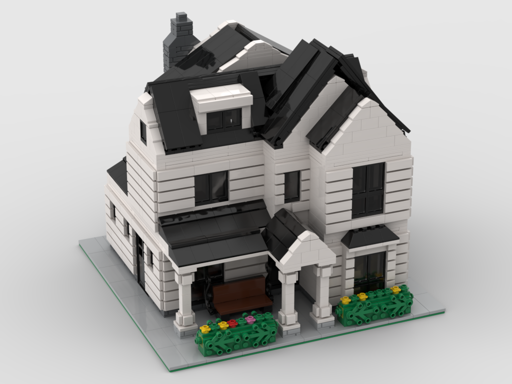 MOC - Modular Neighborhood white house - How to build it