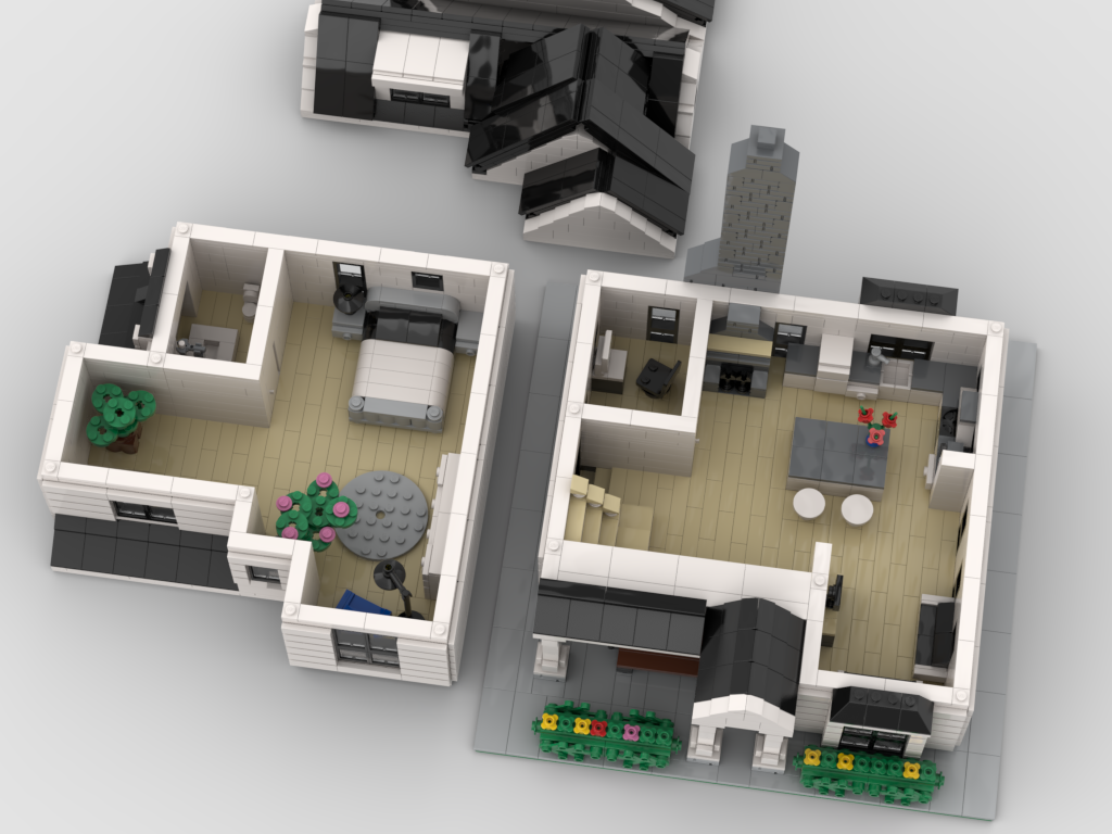 MOC - Modular Neighborhood white house - How to build it