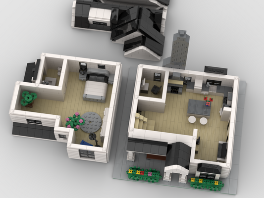 MOC - Modular Neighborhood white house - How to build it