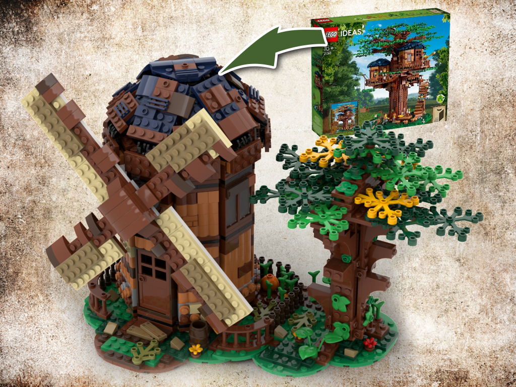 MOC - 3 IN 1 Alternative Build for Tree House set 21318 (3 MOCs) - How to build it