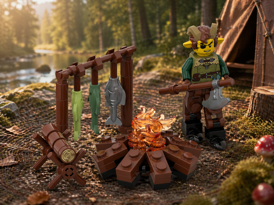 Satyr Camp Free Building Instructions | Fantasy Forest Build