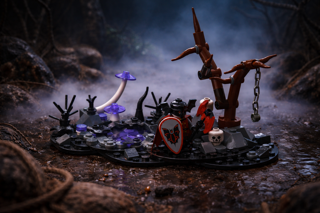 Cursed Swamp Knight – Free Building MOC Instructions