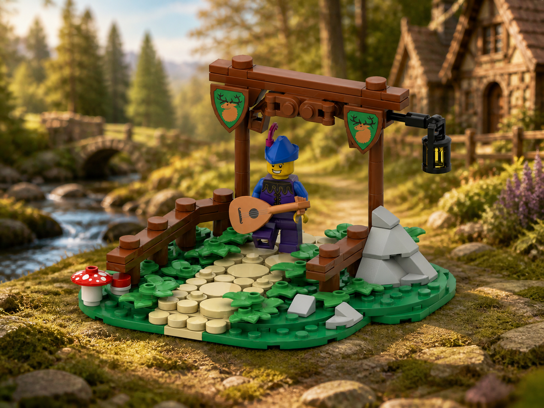 Forest Path Gate Free Building Instructions