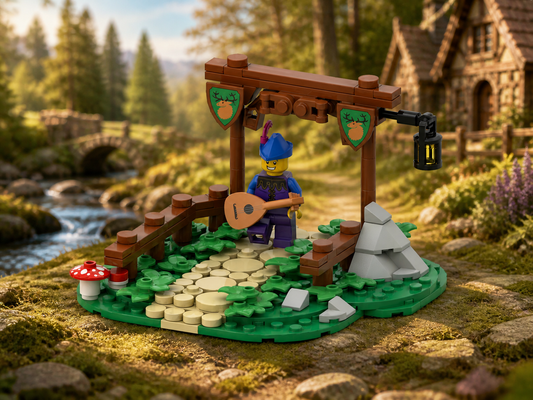 Forest Path Gate Free Building Instructions