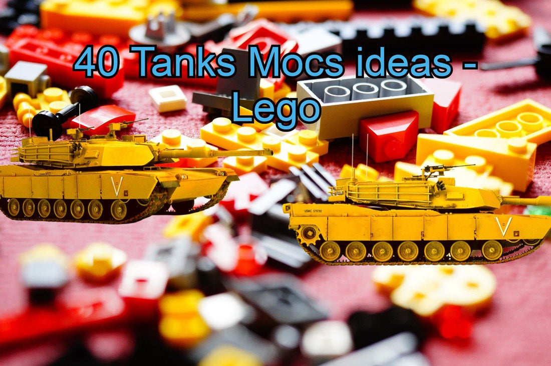 33 Tanks ideas - Lego - How to build it   